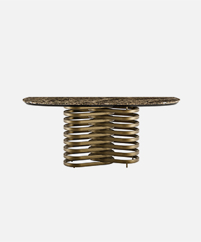 CONSOLE ROLL_top marbre