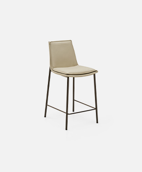 LARA STOOL_4 Metallbeine