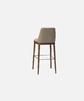 MAX DIAMOND STOOL_wooden base